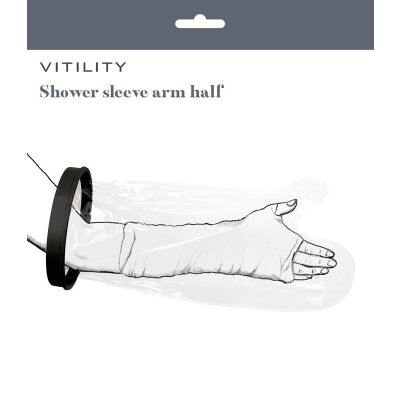 Vitility Douchehoes arm half 1 stuk - In de badkamer