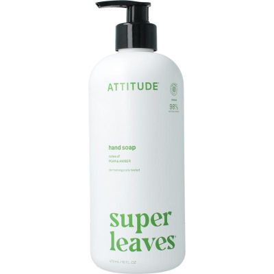 Attitude Super leaves handzeep olive leaves Attitude Super leaves handzeep olive leaves 473 Milliliter - Handverzorging