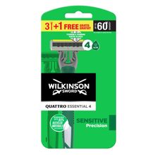 Foto van Wilkinson Quattro sensitive 3 + 1
