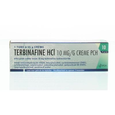 Terbinafine creme 10 mg 15 gram - Antischimmel