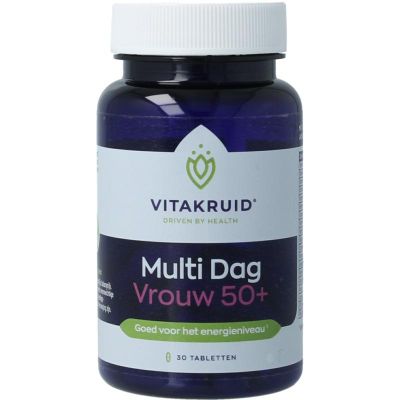 Vitakruid Multi dag vrouw 50+ Vitakruid Multi dag vrouw 50+ 30 tabletten - Overige vitaminen/mineralen