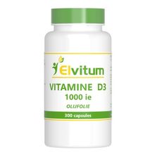 Foto van Elvitaal Vitamine D3 1000IE 25 mcg