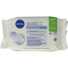 Foto van Nivea 3-in-1 verzorgende micellair reindoek