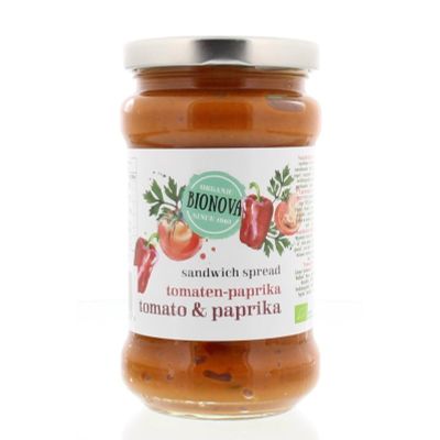 Bionova Sandwichspread tomaat/paprika