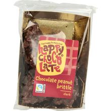 Foto van Happy Chocolate Chocolade pindarotsen puur