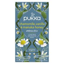 Foto van Pukka Org. Teas Chamomile vanille/manuka honing