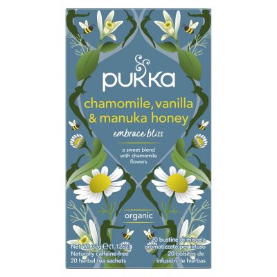 Pukka Org. Teas Chamomile vanille/manuka honing