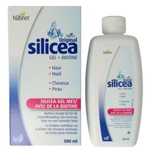 Foto van Hubner Silicea silicium gel + biotine