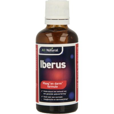 All Natural Iberus maag darm formule All Natural Iberus maag darm formule 50 Milliliter - Overige vitaminen/mineralen