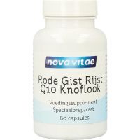 Nova Vitae Rode gist rijst+ Q10 + knoflook