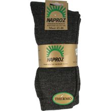 Foto van Naproz Thermo sokken grijs maat 43-46