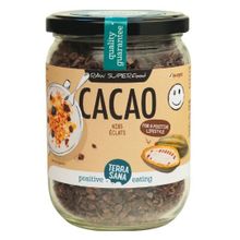 Foto van Terrasana Raw cacao nibs in glas