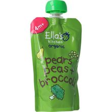 Foto van Ella's Kitchen Broccoli pears and peas 4+ maanden
