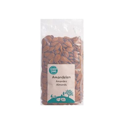 Terrasana RAW Amandelen bruin 750 gram - Overig reform/levensmiddelen