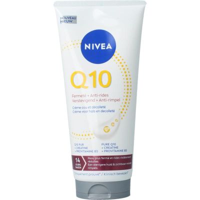 Nivea Q10 Hals & decollete creme Nivea Q10 Hals & decollete creme 200 Milliliter - Bodycreme/gel/lotion