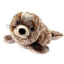 Foto van Warmies Polar Robbe zeehond lavendel