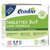 Afbeelding van Ecodoo Vaatwas tabletten 3-in-1 geconcentreerd XL bio