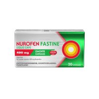 Nurofen Fastine liquid caps 400 mg ibuprofen