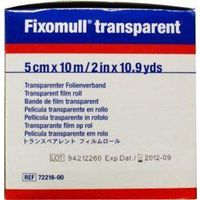 Fixomull Transparent 10 m x 5 cm 7221600