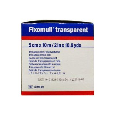 Fixomull Transparent 10 m x 5 cm 7221600