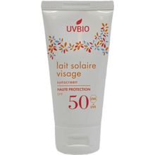 Foto van Uvbio Sunscreen face SPF50 bio