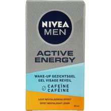 Foto van Nivea Men active energy gezichtsgel fresh look