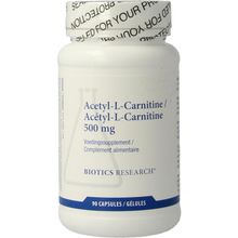 Foto van Biotics Acetyl-l-carnitine