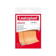 Foto van Leukoplast Elastic 1 m x 6 cm