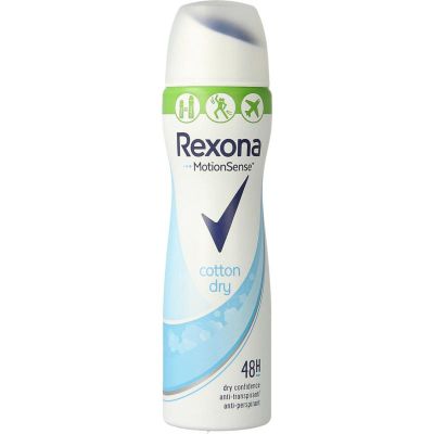 Rexona Deodorant spray compressed dry cotton