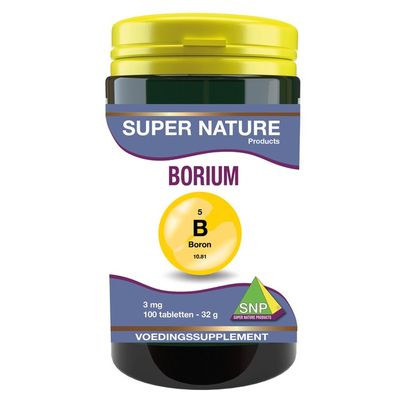 SNP Borium 100 tabletten - Overige vitaminen/mineralen