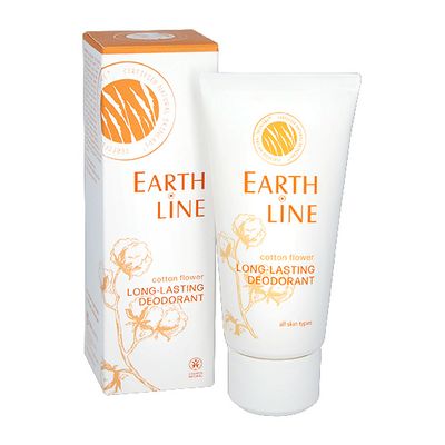 Earth-Line Long lasting deodorant cotton flower