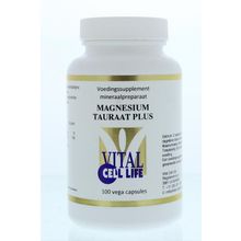 Foto van Vital Cell Life Magnesium tauraat plus B6