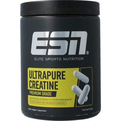 ESN Ultrapure creatine monohydrate ESN Ultrapure creatine monohydrate 300 capsules - Overig sport