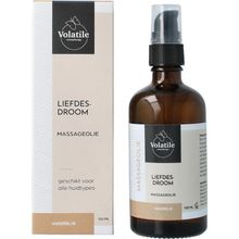 Volatile Massageolie liefdesdroom glas met pomp Foto van Volatile Massageolie liefdesdroom glas met pomp