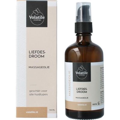 Volatile Massageolie liefdesdroom glas met pomp Volatile Massageolie liefdesdroom glas met pomp 100 milliliter - Massage