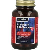 All Natural Cranberry 250mg& d mannose 250