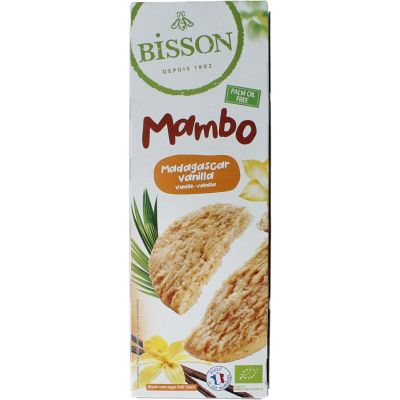Bisson Mambo koekjes madagaskarvanille bio 175 gram - Koek