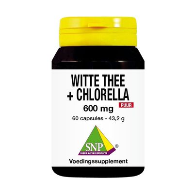 SNP Witte thee Chlorel 600 mg puur