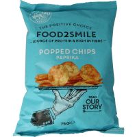 Food2Smile Popped chips paprika