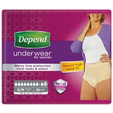 Foto van Depend Pants Voor Vrouw Maximum S/M