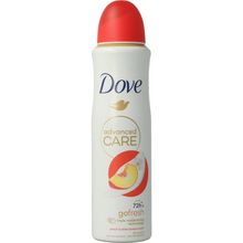 Foto van Dove Go fresh peach deo spray