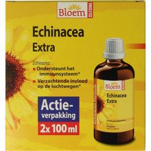 Foto van Bloem Echinacea extra forte duo 2 x 100 ml