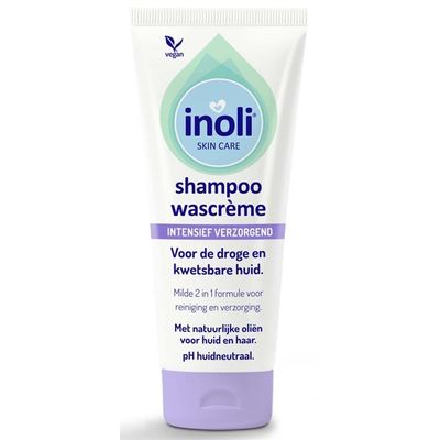 Inoli Shampoo wascreme vegan 200 ml - Babyverzorging