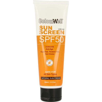 Colourwell Natuurlijke zonnecreme SPF50