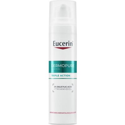 Eucerin Dermo Pure triple action serum 40 Milliliter - In de zon