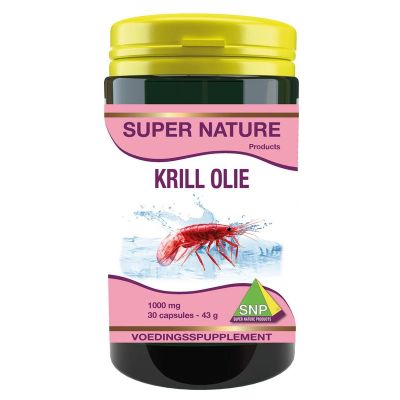 SNP Krill olie 1000 mg one a day 30 capsules - Vetzuren