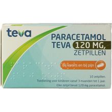 Foto van Paracetamol 120 mg