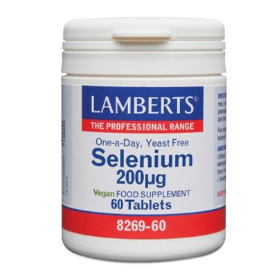 Lamberts Selenium 200 mcg 60 tabletten - Mineralen enkel