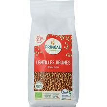 Foto van Primeal Bruine linzen bio