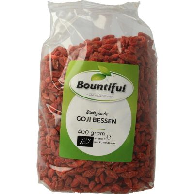 Bountiful Goji bessen bio Bountiful Goji bessen bio 400 gram - Overig reform/levensmiddelen